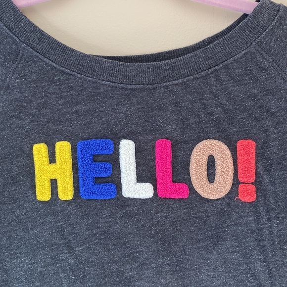 Charcoal gray Old Navy sweatshirt - Picture 2 of 2